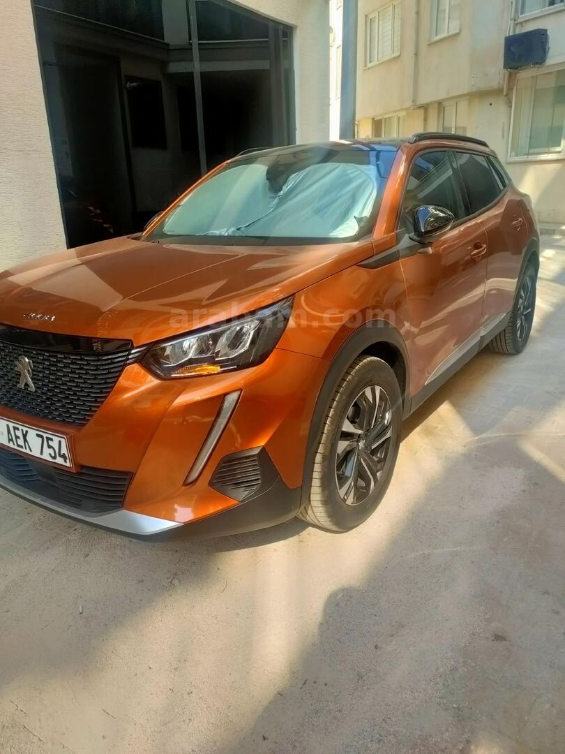 Sahibinden Peugeot 2008 1.2 PureTech Allure 2023 Model Çanakkale 76.000 KM Turuncu 2