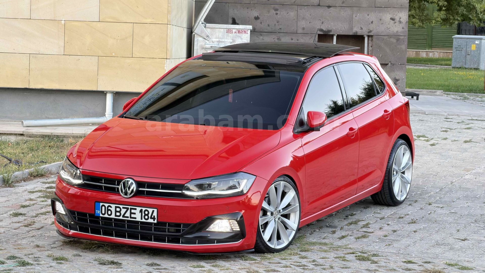 Sahibinden Volkswagen Polo 1.0 TSi Highline 2020 Model Kütahya 50.000 KM Kırmızı 1