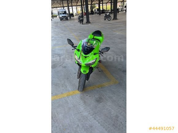 Galeriden Kawasaki Ninja ZX 6R 2005 Model Antalya 61.599 KM Yeşil