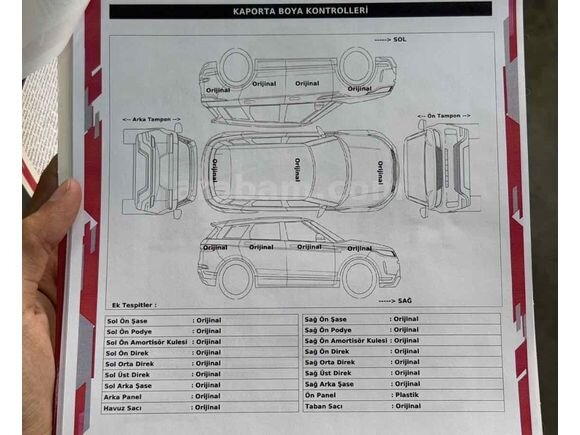 Galeriden TOGG T10X V2 Uzun Menzil 2025 Model Batman 43.000 KM