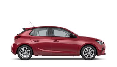 opel corsa hot red