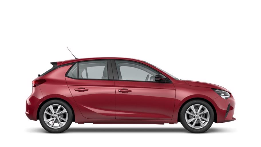 opel corsa hot red