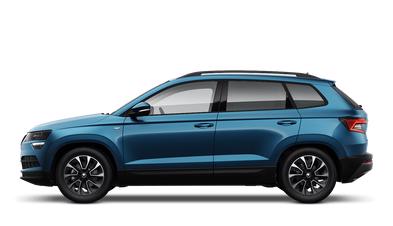 skoda karoq petrol blue