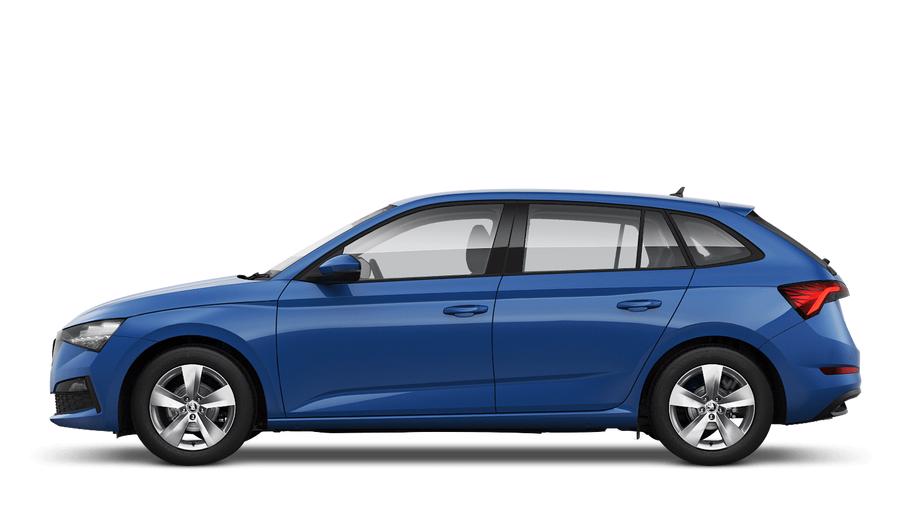 skoda scala energy blue