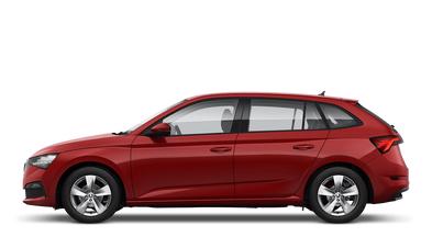 skoda scala corrida red