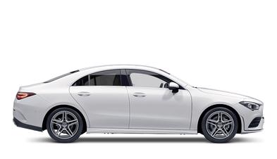 mercedes-benz cla serisi coupe polar white
