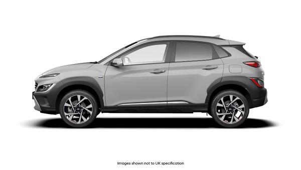 hyundai kona kirli beyaz
