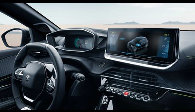 PEUGEOT e-208, 208’in tamamen elektrikli versiyonu. Bünyesinde birçok teknolojik ekipman barındıran ve tasarımıyla da 2019’dan günümüze 110.000 adetten fazla üretilen PEUGEOT 208, iç mekanındaki kompakt direksiyon simidini de barındıran PEUGEOT i-cockpit sayesinde eğlenceli bir sürüş yaşatıyor.