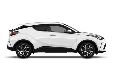 toyota ch-r pure white