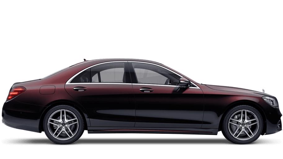 mercedes-benz s serisi ruby black
