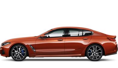bmw 8 serisi gran coupe sunset orange