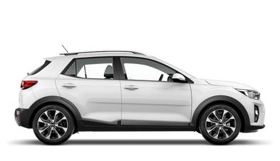 kia stonic clear white