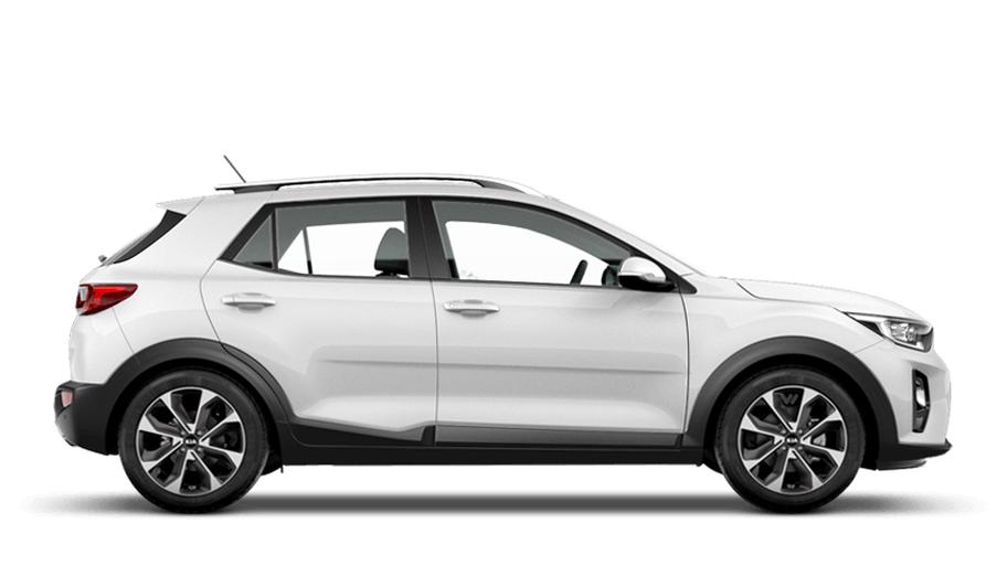 kia stonic clear white