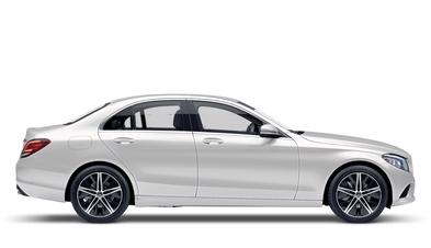 mercedes-benz c serisi sedan diamond white