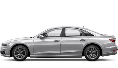 audi a8 floret silver