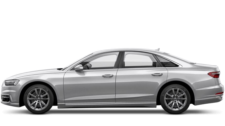 audi a8 floret silver