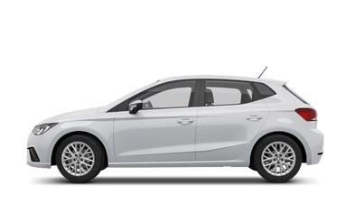 seat ibiza nevada white