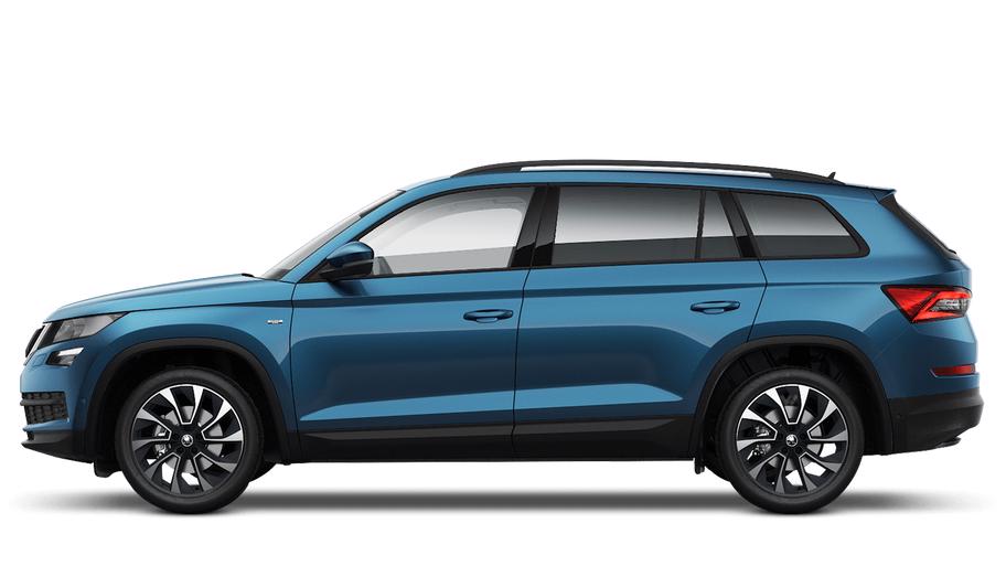 skoda kodiaq petrol blue