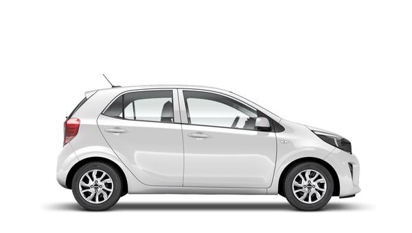 kia picanto clear white