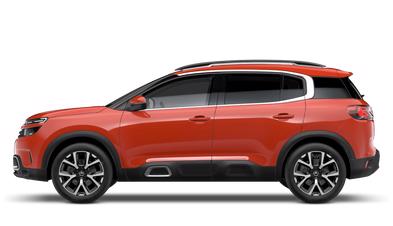 citroen c5 aircross volcano red