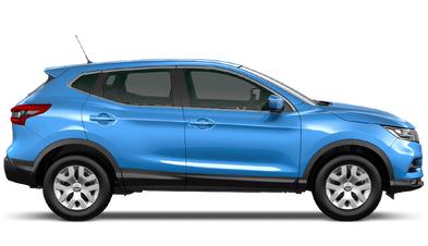 nissan qashqai vivid blue
