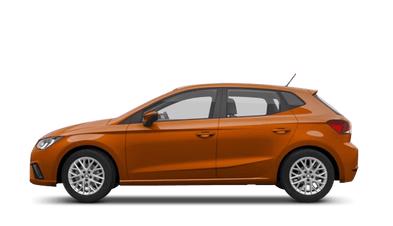 seat ibiza eclipse orange