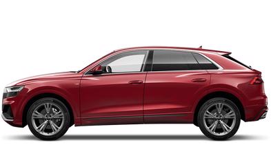 audi q8 matador red