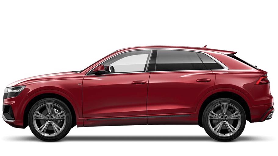 audi q8 matador red