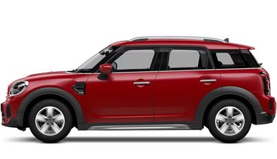 mini countryman chili red