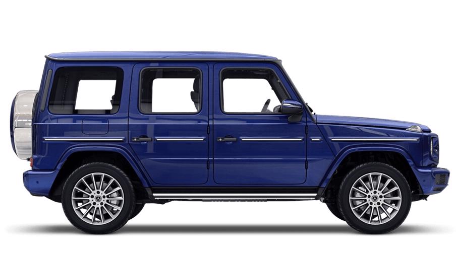 mercedes-benz g serisi mystic blue