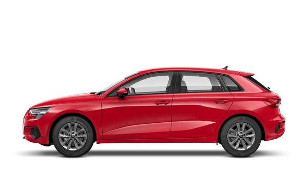 audi a3 sportback tango red