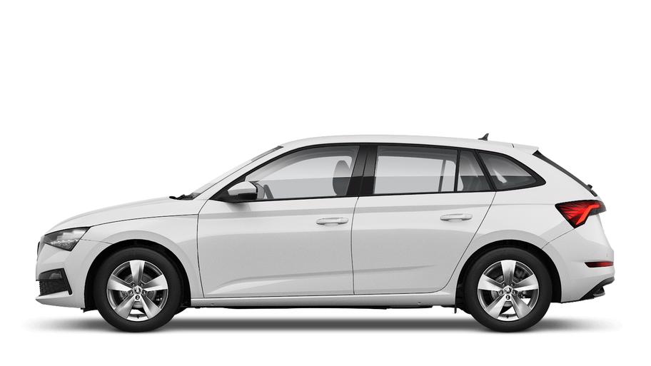 skoda scala candy white