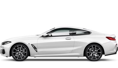 bmw 8 serisi coupe mineral white