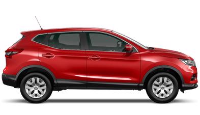nissan qashqai flame red