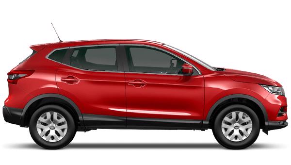 nissan qashqai flame red
