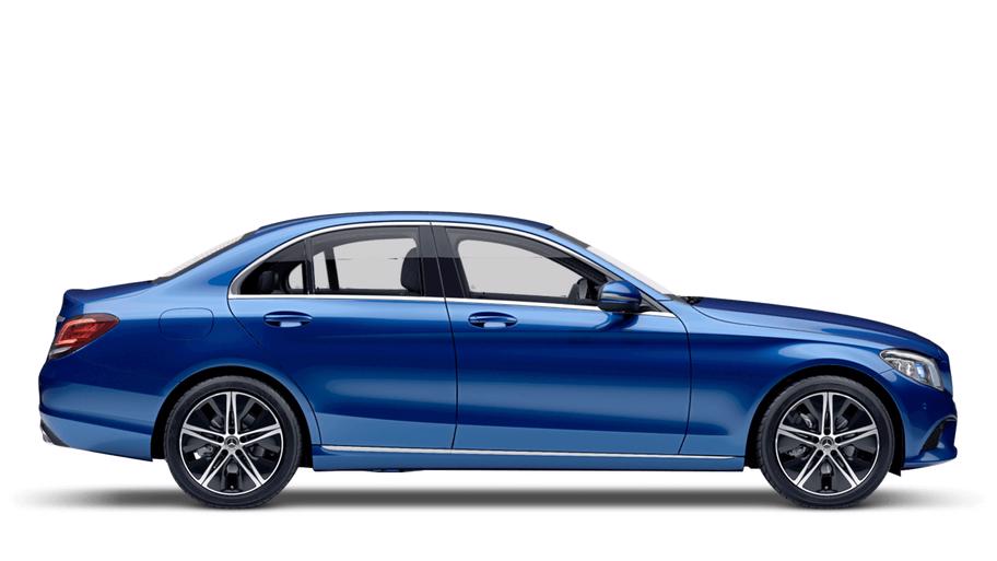 mercedes-benz c serisi sedan brilliant blue