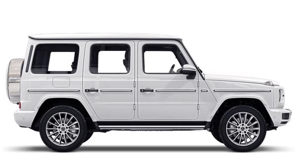 mercedes-benz g serisi polar white