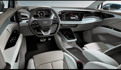 Audi Q4 e-Tron Sportback iç