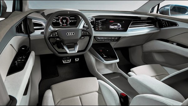 Audi Q4 e-Tron Sportback iç