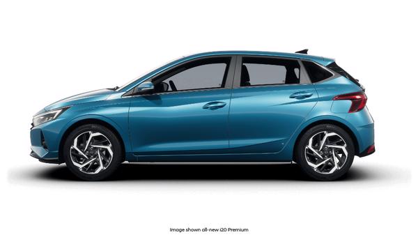 hyundai i20 mavi