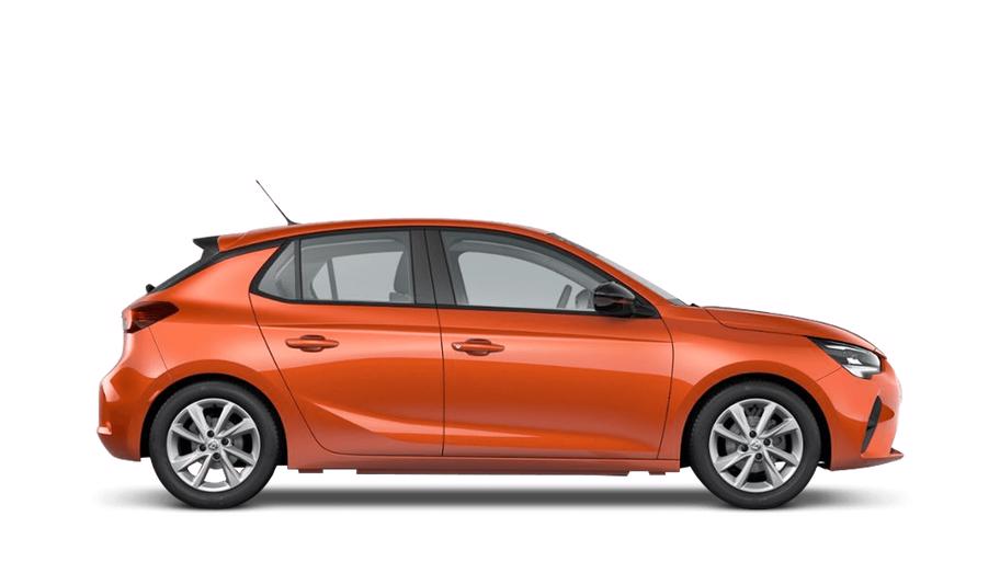 opel corsa power orange