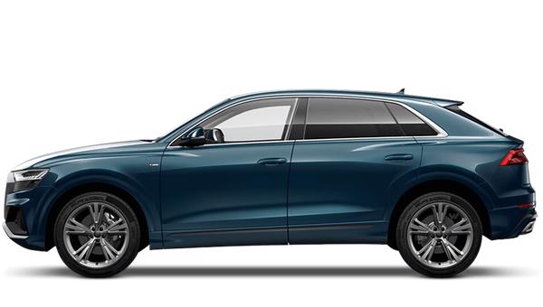 audi q8 galaxy blue