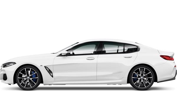bmw 8 serisi gran coupe alpine white