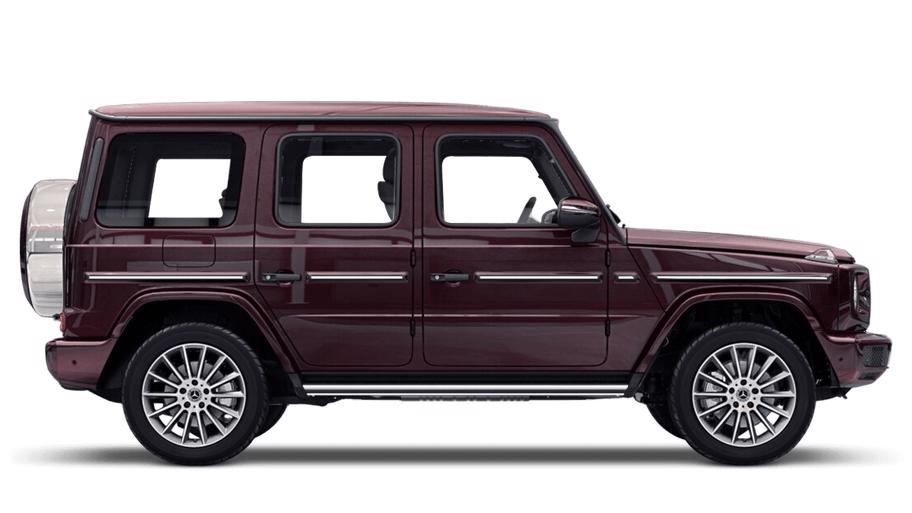 mercedes-benz g serisi rubellite red