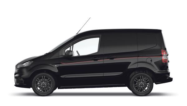 ford transit courier shadow black