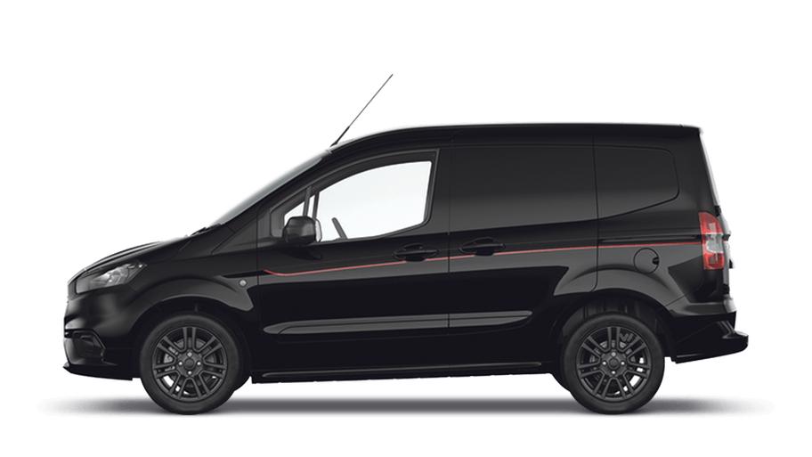 ford transit courier shadow black