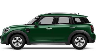 mini countryman british racing green
