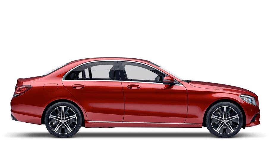 mercedes-benz c serisi sedan hyacinth red