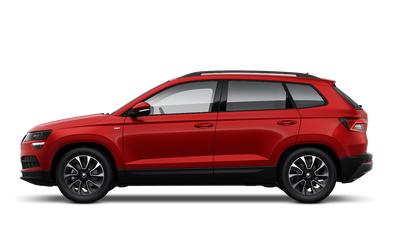 skoda karoq velvet red