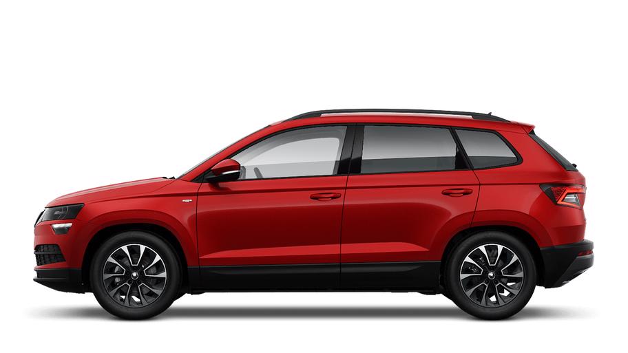 skoda karoq velvet red